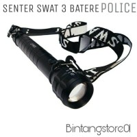 Jual senter swat army / senter swat police / senter swap panjang Murah