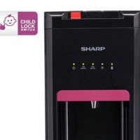Sharp Dispenser SWD-66EHL-BP - Bottom Loading, Free Ongkir Jabodetabek