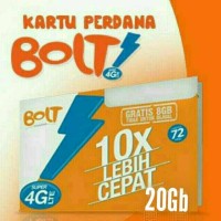 Jual Perdana BOLT 20Gb Aktif By Order Murah