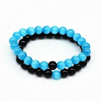 Jual gelang couple pria wanita batu giok kecubung Murah