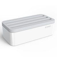 Jual ORICO PB1028 Storage Box Organizer for Desktop Charger - PUTIH Murah