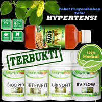Obat Herbal HYPERTENSI Paket Penyembuhan Naturindo