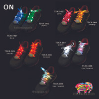 Jual Tali Sepatu Kain LED / Nylon LED Shoelace- Murah