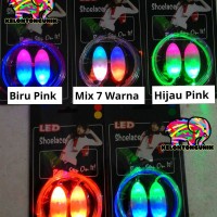 Jual Tali Sepatu LED Mix Warna Generasi Terbaru - Glow in the Dark- terbaru Murah
