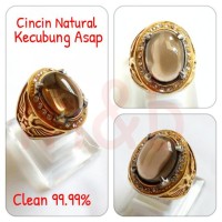 Jual CINCIN NATURAL KECUBUNG ASAP, 99.99% CLEAR Limited Murah