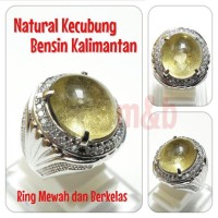 Jual CINCIN NATURAL KECUBUNG BENSIN KALIMANTAN HQ. RING ALPAKA JERMAN MEW Murah