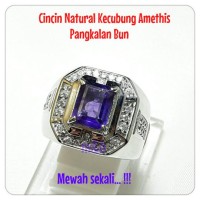 Jual CINCIN NATURAL KECUBUNG AMETHIS MEWAH, FULL BLING BLING, MEWAH & BER Murah