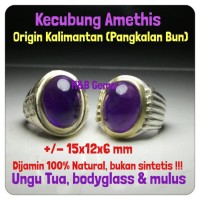 Jual CINCIN KECUBUNG AMETHIS ASAL PANGKALAN BUN KALIMANTAN. JAMINAN 100% Murah