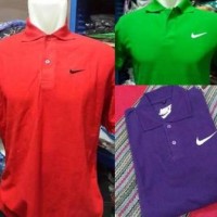 grosir baju t shirt kaos kerah pria distro murah polo shirt nike