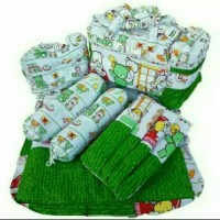 Jual Tas Gendongan Bantal Guling Alas Tidur bayi Set 4 in 1 / Tas Bayi 4in1 Murah