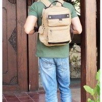 Jual BOURZU RICO 3 in 1 Backpack-Messenger-Handbag Genuine Leather Murah