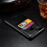 Samsung galaxy J7 prime leather wallet back cover case card bumper on7