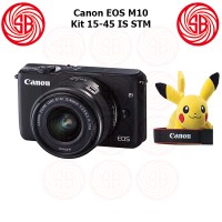 Kamera Canon EOS M10 Kit + M15-45mm ; Camera Mirrorless M10 Kit : 18MP
