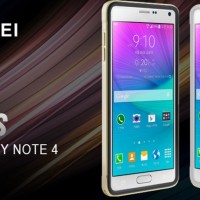 SAMSUNG GALAXY NOTE 4 CASING SHOCK DOUBLE CASE LOVE MEI AEGIS BUMPER