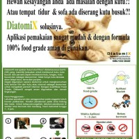Jual DIATOMIX ( Obat pembasmi kutu pd kucing anjing dll 100% FOOD GRADE ) Murah
