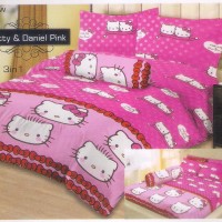 Jual Sprei Katun Halus 180x200 (Hello Kitty) lady Rose Collection Murah