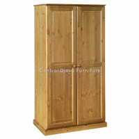 Lemari Pakaian 2 Pintu Minimalis Almari Kayu Jati Furniture Jepara