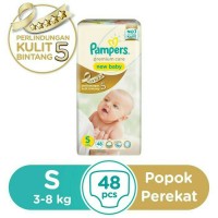 Jual Pampers premium care tape S-48 / S 48 / S48 Murah