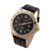 Jual Jam Tangan CURREN GOLD 8104 Casual Elegan Formal / Santai Pria Cowo Murah