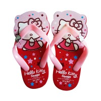 Jual ANDO Sandal Jepit HK Bentuk Hello Kitty Red Pink Murah