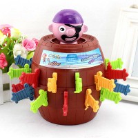 Jual Mainan Running Man Pirate Roulette Barrel Tong Bajak Laut Murah