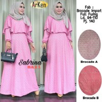 sabrina maxi / gamis brukat full furing