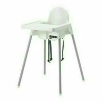 Jual IKEA ANTILOP kursi makan anak / bayi / baby dengan baki high chair Murah