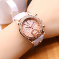 JAM TANGAN WAN ITA KULIT AIGNER 307 ROSE GOLD