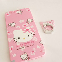 Jelly case Hello Kitty Iring Pink Oppo F1S A59 A39 Neo 9 A37 Vivo V5