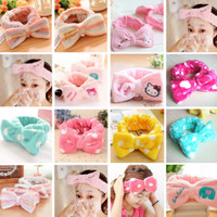Jual Ikat Rambut Kepala Cuci Muka Handuk Hairband Hair Band YU7 Murah