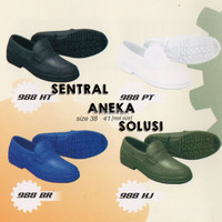 Jual PROMO TOYOBO boots sepatu kerja formal pantofel boot karet hitam TYB 9 Murah