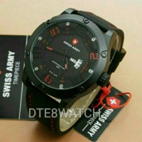 Jual ORIGINAL Swiss Army 3035M Leather 1 Year Guaranted Murah