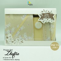 Jual Mukena katun jepang + Al-Quran Rainbow (Prayers Set) Murah