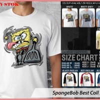 SpongeBob Best Coll 25 TX - BAJU KAOS DISTRO PRIA WANITA ANAK OCEAN SE