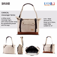 Jual Tas Sling Laptop Rayleigh - CARACAL Messenger (Beige) Murah