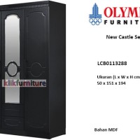 LCB0113288 Olympic New Castle Lemari 3 Pintu
