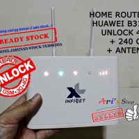 Jual HOME ROUTER HUAWEI 4G LTE B310 B310S XL GO UNLOCK WIFI + ANTENA B315 Murah
