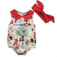 Jual Baju Bayi Perempuan / Romper Jumper Bayi Perempuan / Baju Anak / HF199 Murah