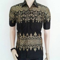 Jual Kemeja batik pekalongan motif songket halus Murah