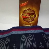 Special Edition Kain Sarung Tenun Atlas Motif Kembang