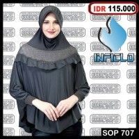Jual Jilbab Instan bergo syiria pashmina lengan hoodie Khimar Kerudung Murah