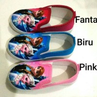 Jual sepatu frozen #sepatu slip on anak #sepatu anak perempuan Murah