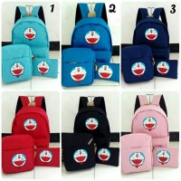 Jual TAS RANSEL DORAEMON (3IN1) Murah