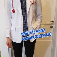 Jas Dokter Snelly DUA SAUDARA LENGAN PANJANG pria