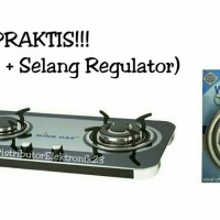 Jual Kompor Winn gas PAKET w888 + selang regulator Murah!!! Khusus Gojek Murah