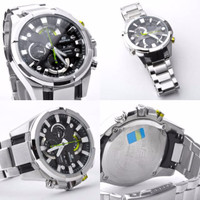 Jam Tangan Pria Merk Casio Edifice Ori Bm Type : EF 550 Baterai Casual
