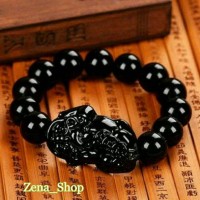 Jual Gelang Kesehatan Black Jade ~ Batu Giok Hitam..... Zena_Shop Murah