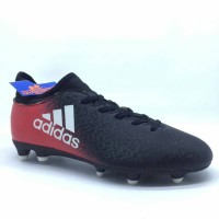 SEPATU BOLA ADIDAS CHAOS X GRADE ORI #BLACK RED
