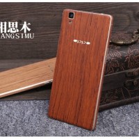 Oppo R7S R7 S Skin Guard HP Body Protector Garskin Motif Kayu Wood