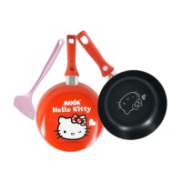 Jual Frypan Maxim Hello Kitty 24 cm + Spatula , Wajan Kuali Pengorengan Murah